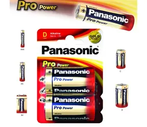 Panasonic Pro Power Alkaline Batterie D LR20 2 Stk