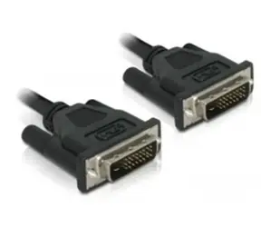 DeLock Kabel DVI 24+1 Stecker > Stecker / 0,5 m / Nachverkauf