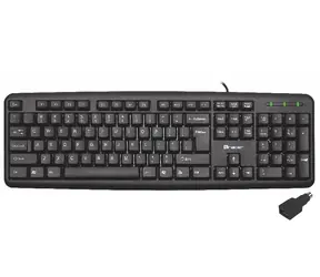 Tracer Maverick PS2 / Tastatur / USB+PS2 / US-Version / schwarz
