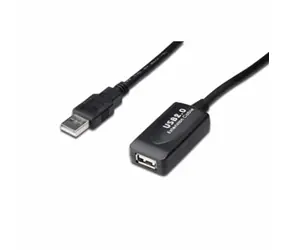 Manhattan Hi-Speed USB Aktives Verlängerungskabel AA MF / 10 m