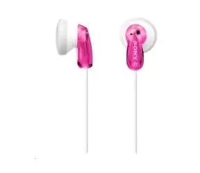 Sony MDR-E9LPP - In-Ear-Kopfhörer, 13,5-mm-Treibereinheit, Neodym-Magnet, 1,2 m Kabel, Pink