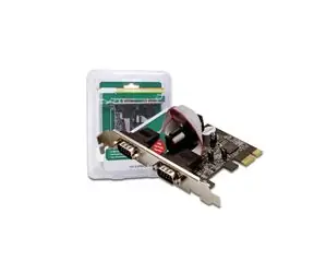 Digitus Adapter PCI Express x1 2xserieller Port, +Low Profile
