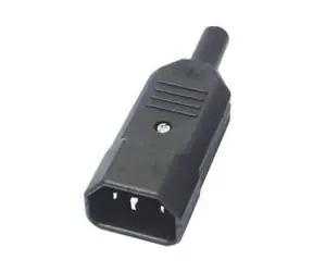PremiumCord -Stecker IEC 320 C14 10A schwarz