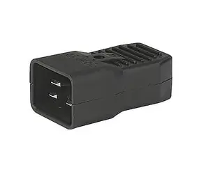 PremiumCord -Stecker IEC C20, 16A, schwarz / männlich