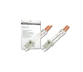 Digitus Glasfaser-Patch, LC zu LC, Multimode 50/125 µ, Duplex, 1 m