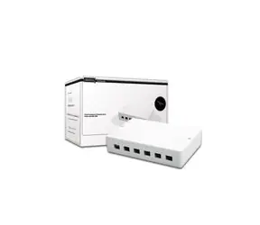 Digitus UTP Wanddose für 6xKeystone / Perlweiß