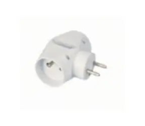 PremiumCord Dreifach 230V, 2x Rundsteckdose + 1x Flachsteckdose