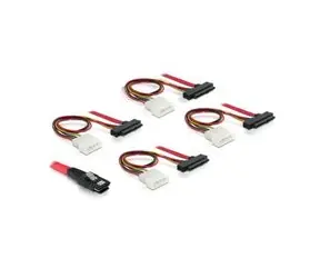 DeLock Kabel SAS mini 36 Pin - 4X SAS 29 Pin 50 cm