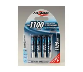 Ansmann Akku AAA NiMH 1100 mAh (4 Stk.)