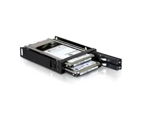 DeLock Ersatzrahmen 3,5" für 2x 2,5" SATA HDD