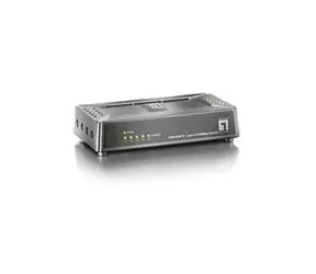 LevelOne Mini Switch 5 Port 10/100 Mbit/s ultrakompakt