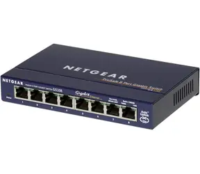 Netgear 8x 10/100/1000 Ethernet-Switch