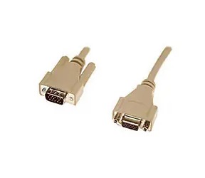Wiretek VGA-Verlängerungskabel 15 m, 15 M/15 F, geschirmt