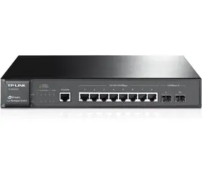 TP-LINK TL-SG3210 / Switch / 20 Gbit/s / 8x GLAN / 2x Gigabit SFP / 1x Konsole