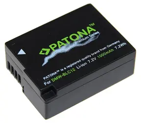 Patona Akku Panasonic DMW-BLC12 E 1000mAh Li- ION Premium