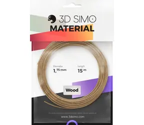 3DSimo Filament HOLZ - braun 15m