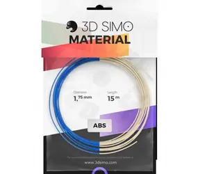 3DSimo Filament TERMOCHROME - blau/weiß 15m