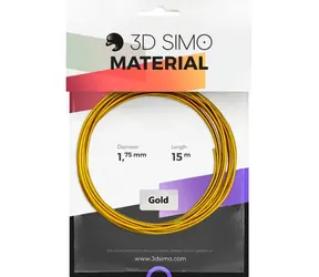 3DSimo Filament REAL GOLD - golden 15m
