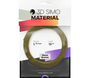3DSimo Filament METALL - Gold 15m