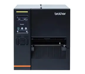 Brother TJ-4021TN / Etikettendrucker / 203dpi / USB / RS232 / LAN / Display / Schneideplotter