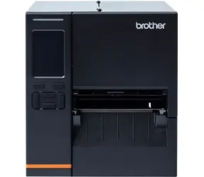 Brother TJ-4121TN / Etikettendrucker / 203dpi / USB / RS232 / LAN / Display / Schneideplotter