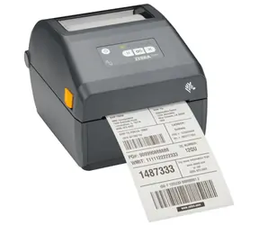 ZEBRA ZD421 Patrone / Etikettendrucker / TT / 203dpi / USB / LAN / BT / RTC / grau