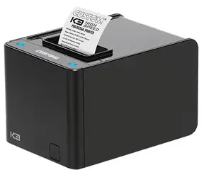 Custom K3 HS schwarz / Thermo-Belegdrucker / 58 & 60 & 80mm / 203dpi / LAN / RS-232 / USB