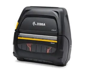 ZEBRA ZQ521 (ZQ52-BUW000E-00) / DT / Mobiler Thermodrucker / 203 dpi / BT / Wi-Fi / 3250 mAh
