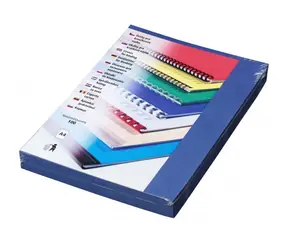 EuroSupplies Delta Kartonagen A4 dunkelblau 100 Stk