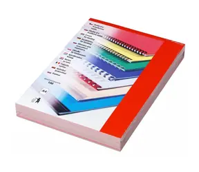 EuroSupplies CHROMO Kartonagen A4 rot 100 Stk