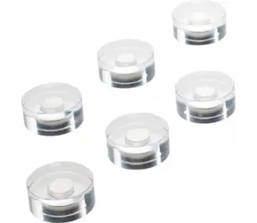 Magnetoplan Design Acryl Magnete 25 mm (6 Stück)