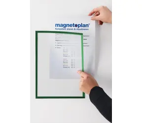 Magnetoplan Magnetofix A4 Magnetrahmen rot (5 Stück)