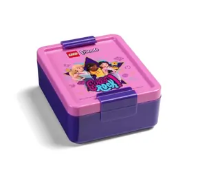 LEGO® Friends Girls Rock Snack-Set lila / Flasche und Box