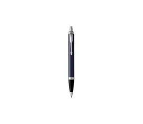 PARKER Royal IM Mattblau CT Spitze M / Kugelschreiber / Minenfarbe: Blau