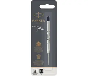 PARKER Quinkflow Kugelschreiber M schwarz 1 Stück / Mine für Kugelschreiber