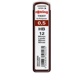 Rotring Bleistifte 0,5 mm - HB 12 Stück / Micropencil-Bleistifte