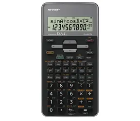 Sharp EL-531THGY schwarz / Schulrechner