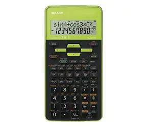 Sharp EL-531THGR schwarz-grün / Schulrechner