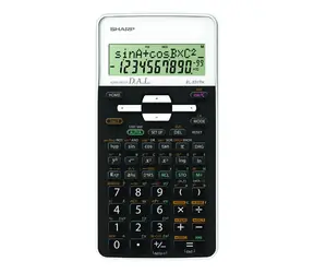 Sharp EL-531THWH schwarz-weiß / Schulrechner