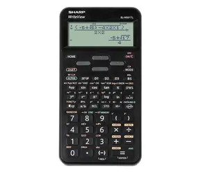 Sharp EL-W531TL schwarz / Wissenschaftlicher Taschenrechner / Punktdisplay / Kunststoffabdeckung