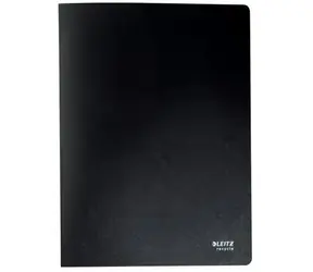 Leitz RECYCLE A4 Umweltfreundliches Katalogbuch 20 Hüllen schwarz