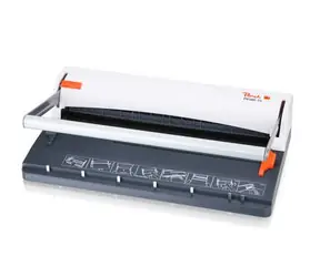 Peach Persönlicher Drahtbinder PB300-15 / manueller Binder / max. 60 Blatt A4 / 8 mm Metallrücken / Lochung 6 Blatt 