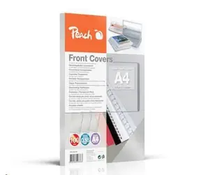 Peach -Bindevorderplatten 0,15 mm A4 transparent 100 Stk