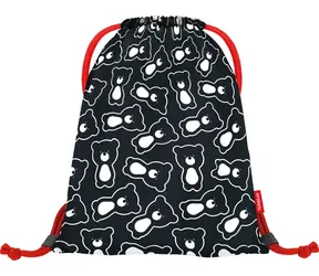 BAAGL Schuhbeutel TERIBEAR schwarz / 34x42cm