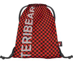 BAAGL Schuhtasche TERIBEAR rot / 34x42cm