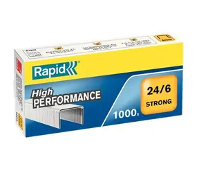 Rapid Strong 24:6 Klammern für Hefter 1000 Stk 