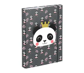 BAAGL Tafeln für Schulhefte A5 Panda / 17x23x3 cm