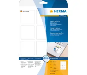 Herma Etiketten 60 x 60 mm A4 weiß / 300 Stk