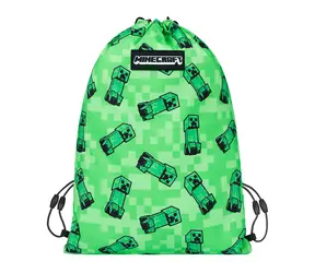MINECRAFT Creeper Tasche / 32x41 cm