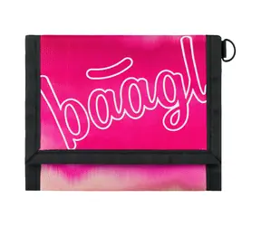 BAAGL Geldbörse Pink Stripes / 13 x 10 cm